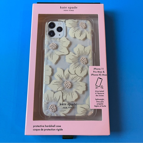 iPhone 11 Pro Max/Xs Max - Kate Spade New York Case (HOLLYHOCK FLORAL) - Picture 1 of 4